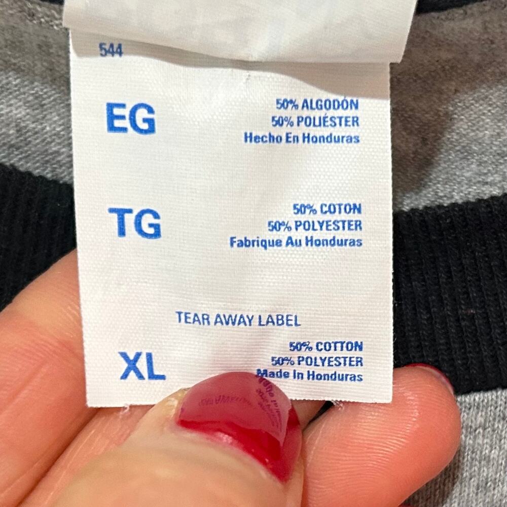 Adirondack Balloon Festival (2018) Raglan Shirt XL Port & Company Core Blend - Picture 5 of 8